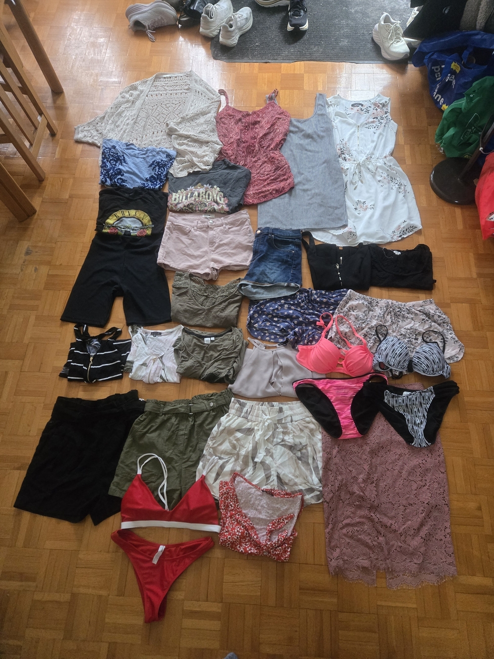Summer Women Bundle Of Clothes Dynamite/Garage/zara Size X-small-small